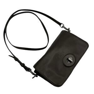 Coach Bleeker Penny Crossbody Shoulder Bag 2014 Brown Leather 32261 Flap Bag